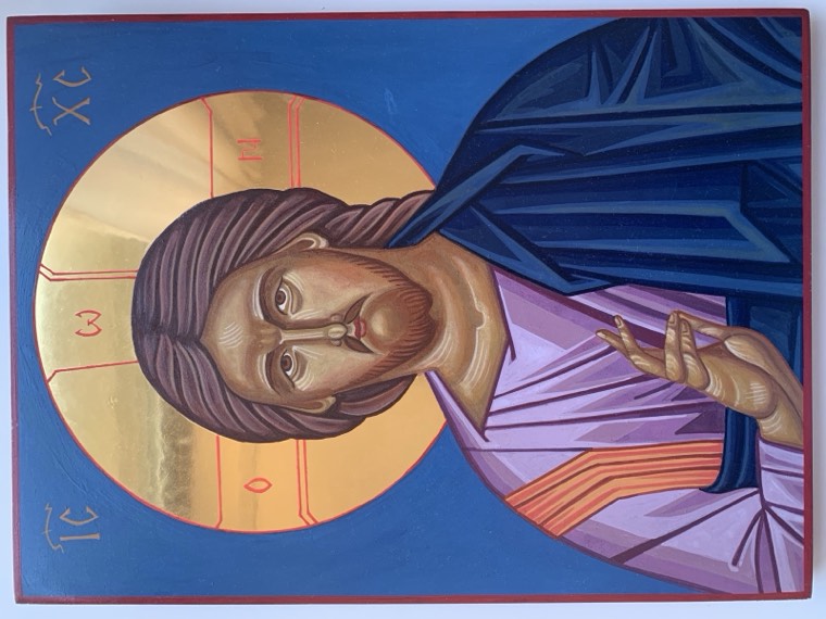 Kristus Pantokrator – detail